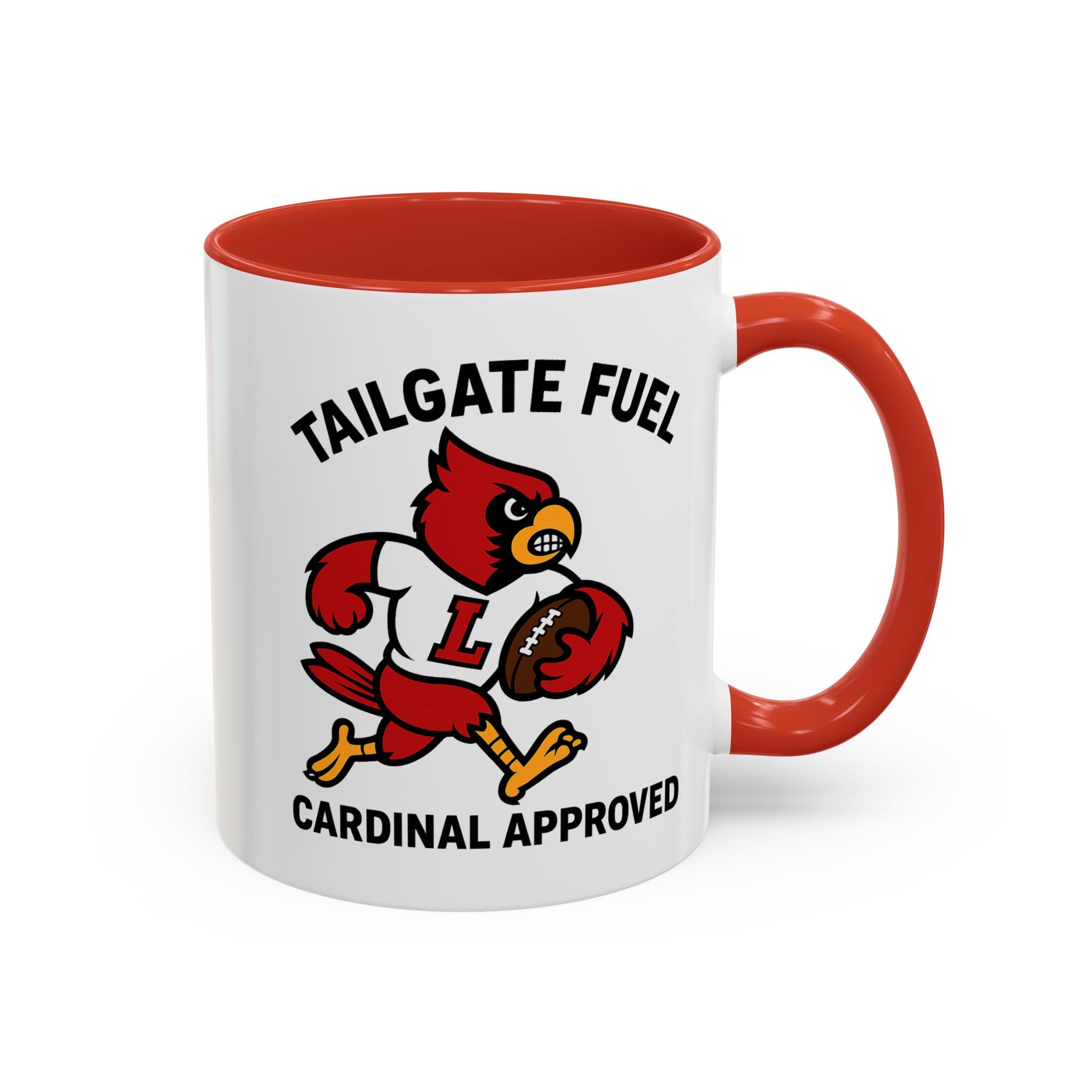 Tailgate Fuel Mug, Cardinal Approved Coffee Cup, Game Day Drinkware, College Sports Gift, Football Tailgate Essential