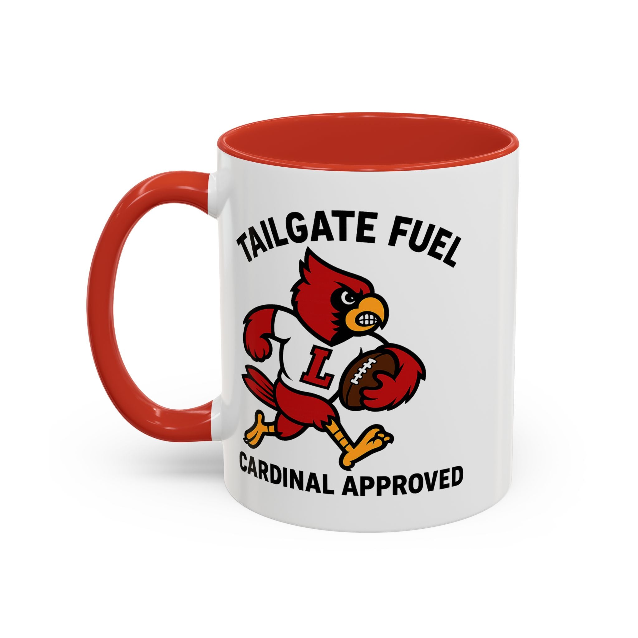 Tailgate Fuel Mug, Cardinal Approved Coffee Cup, Game Day Drinkware, College Sports Gift, Football Tailgate Essential
