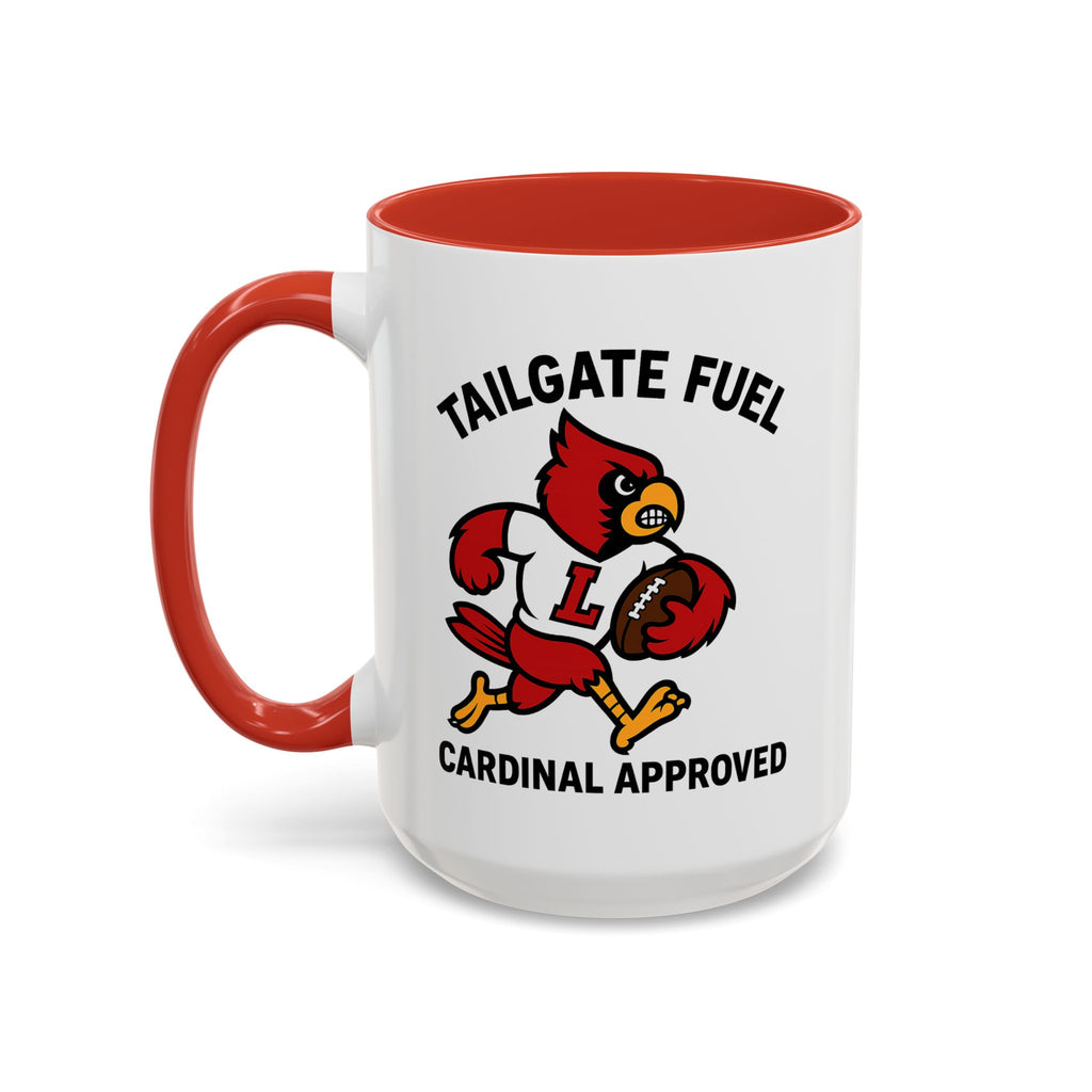 Tailgate Fuel Mug, Cardinal Approved Coffee Cup, Game Day Drinkware, College Sports Gift, Football Tailgate Essential