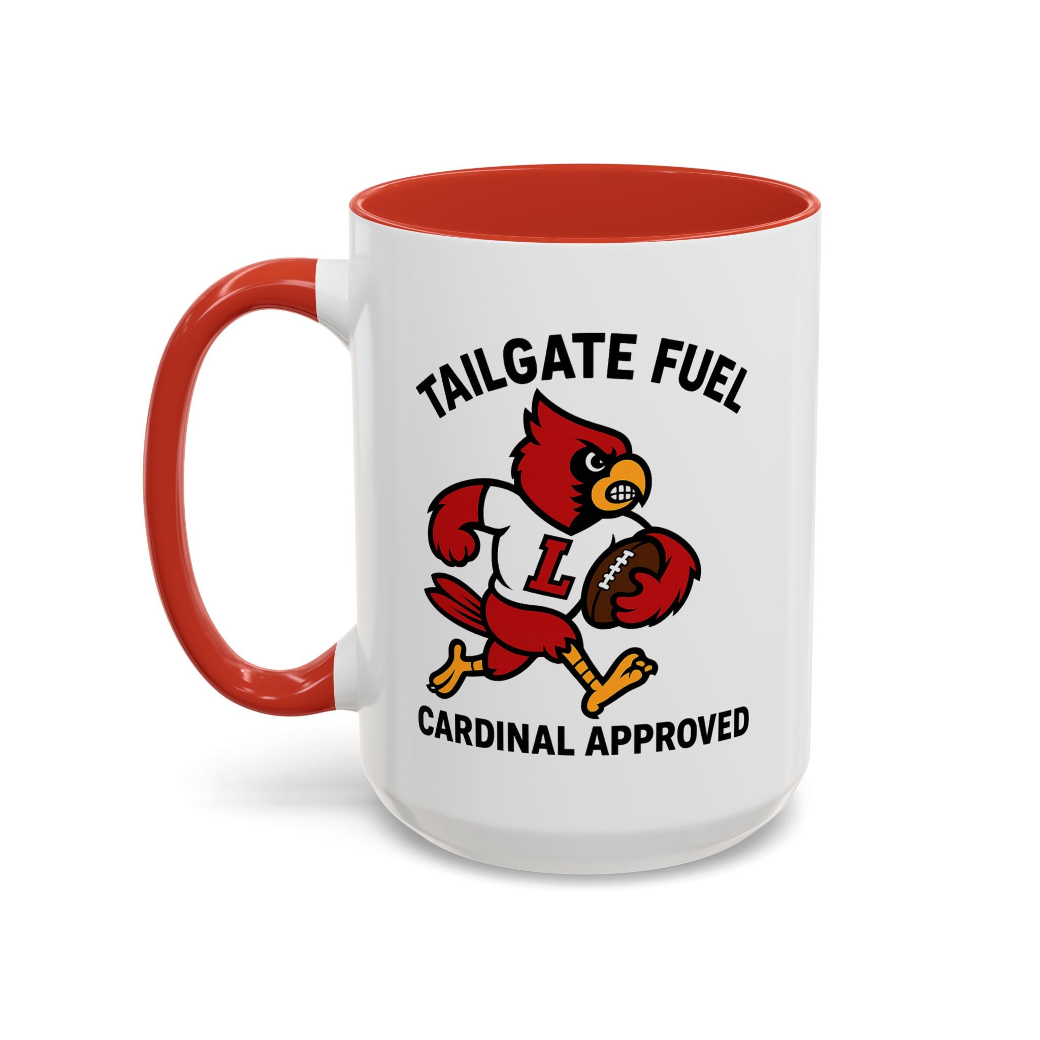 Tailgate Fuel Mug, Cardinal Approved Coffee Cup, Game Day Drinkware, College Sports Gift, Football Tailgate Essential